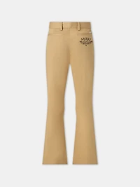 CHINO KICK FLARE - SEPIA TINT