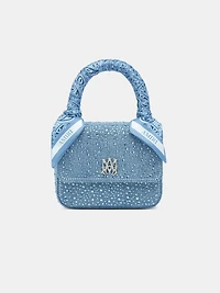 WOMEN - WOMEN'S CRYSTAL DENIM MICRO MA BAG - True Blue