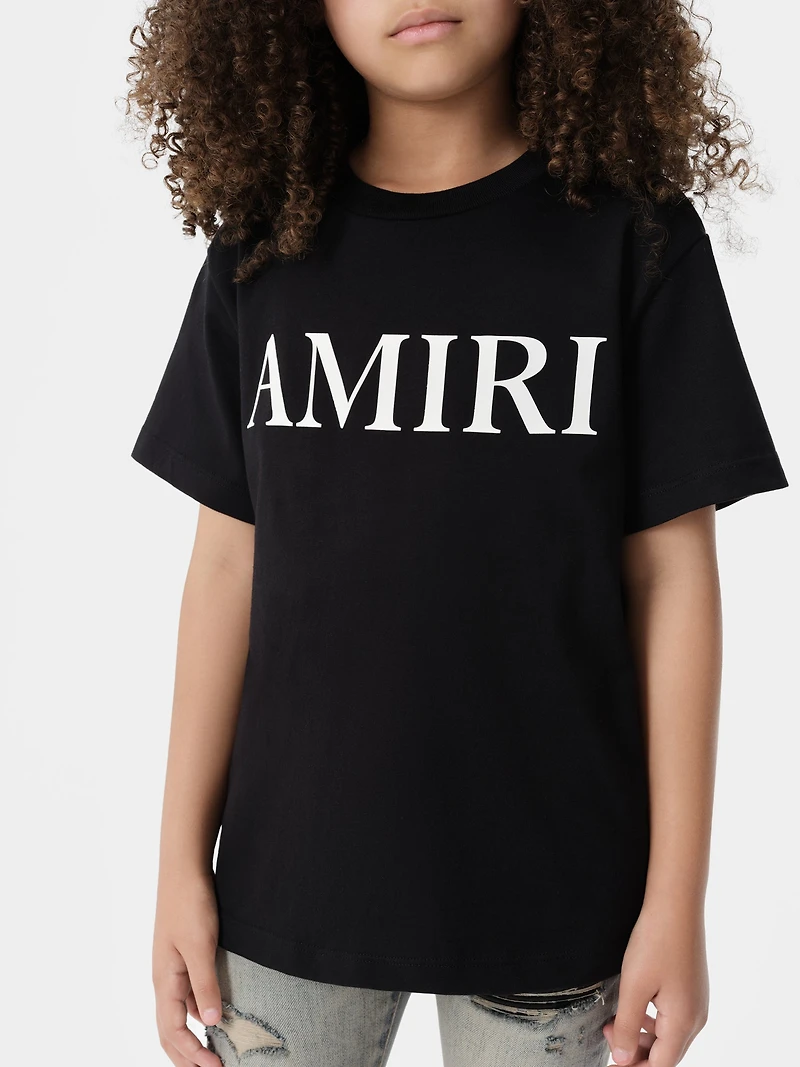 KIDS - KIDS' AMIRI CORE LOGO TEE Black