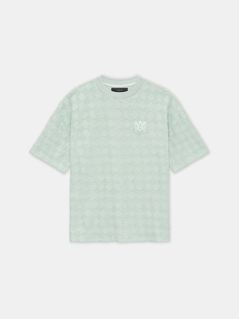MA QUAD TOWELING OVERSIZED TEE - Pale Mint