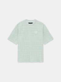 MA QUAD TOWELING OVERSIZED TEE - Pale Mint