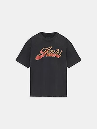 AMIRI GROOVY TEE - BLACK