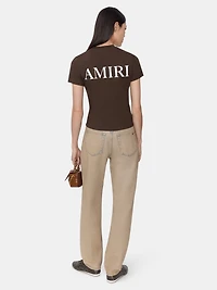 WOMEN - WOMEN'S MA CORE LOGO TEE BROWN