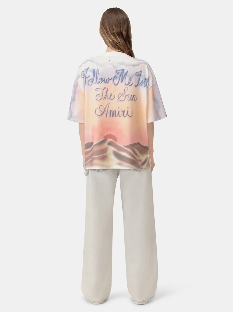 WOMEN - WOMEN'S FOLLOW ME OVERSIZED TEE Ivory