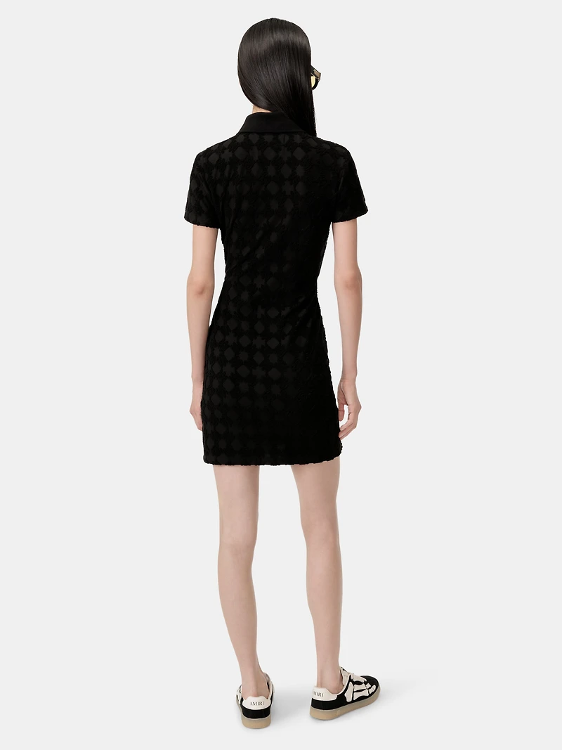 WOMEN - WOMEN'S MA QUAD TOWELING DRESS Black