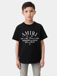 KIDS - KIDS' AMIRI ARTS DISTRICT TEE Black