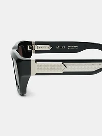 HOLLYWOOD SUNGLASSES - Black Silver