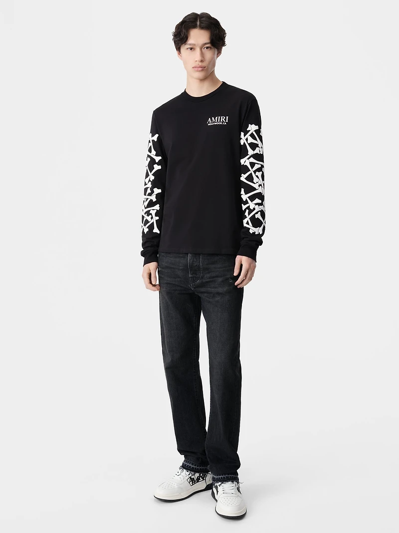 BONES STACKED LONG SLEEVE TEE