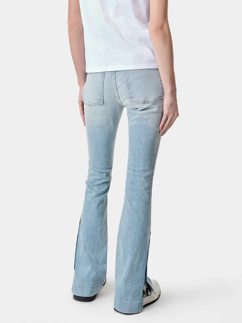 WOMEN - WOMEN'S KICK FLARE Light Indigo