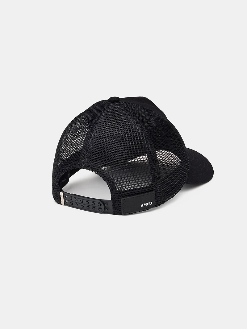 AMIRI CORE LOGO TRUCKER HAT - Black