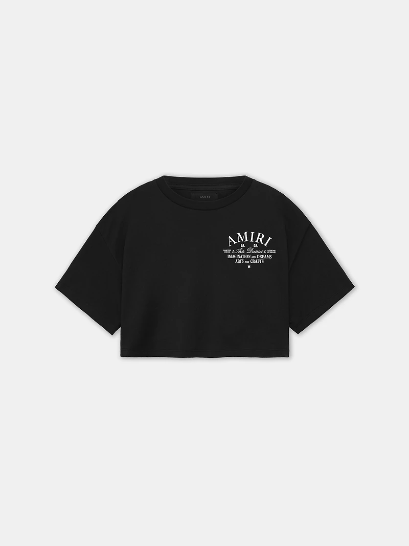 WOMEN - WOMEN'S ARTS DISTRICT CROPPED TEE Black