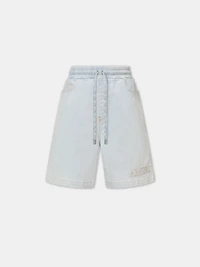 AMIRI 3D 5 POCKET SHORT - Light Indigo