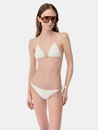 WOMEN - WOMEN'S CROCHET BIKINI Ivory