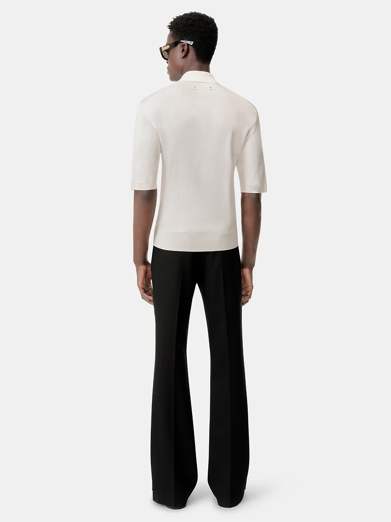 AMIRI SPIRIT POLO - Alabaster