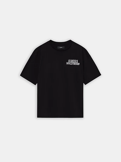 AMIRI HOLLYWOOD CITY TEE - Black