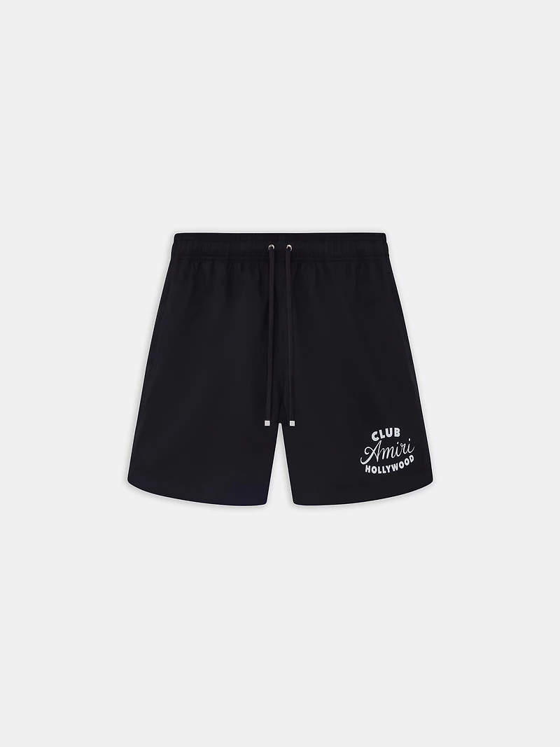 CLUB AMIRI SWIM TRUNK - BLACK
