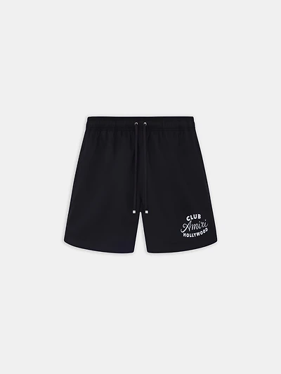 CLUB AMIRI SWIM TRUNK - BLACK