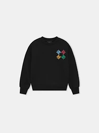 KIDS - KIDS' MA QUAD SCRIBBLE CREW Black