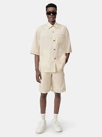 MA QUAD WORK SHIRT - Alabaster