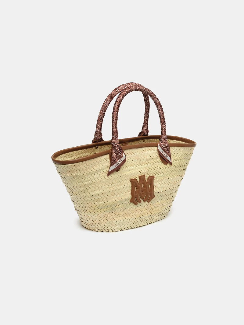 WOMEN - WOMEN'S MA RAFFIA MACRO TOTE - Brown