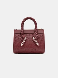 WOMEN - WOMEN'S STARS MICRO TRIANGLE BAG - Burgundy