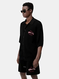 HOLLYWOOD AUTO MESH SHIRT - Black
