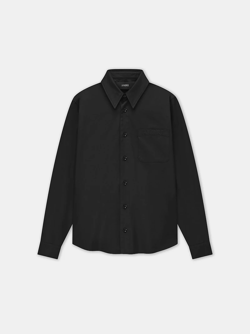 AMIRI LONG SLEEVE SHIRT - Black