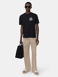 MA CREST TEE - BLACK