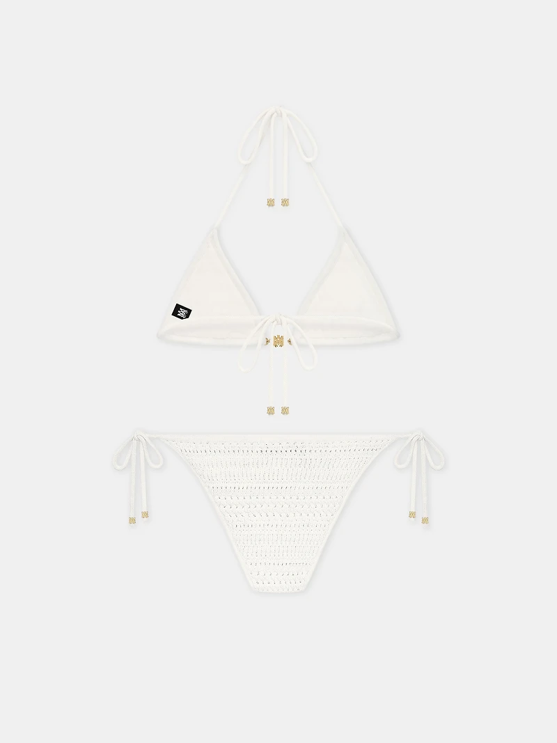 WOMEN - WOMEN'S CROCHET BIKINI Ivory