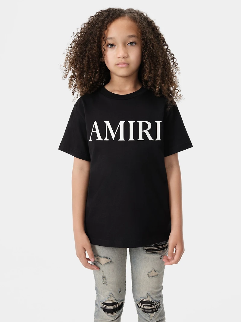 KIDS - KIDS' AMIRI CORE LOGO TEE Black