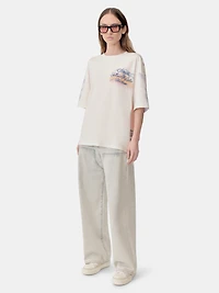 WOMEN - WOMEN'S FOLLOW ME OVERSIZED TEE Ivory