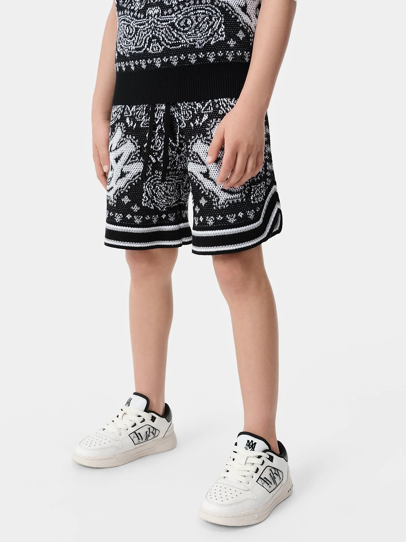 KIDS - KIDS' BANDANA SHORT Black