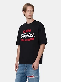 CLUB AMIRI OVERSIZED TEE - BLACK