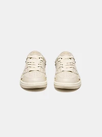 WOMEN - WOMEN'S CRYSTAL STUDDED SKEL TOP LOW ALABASTER