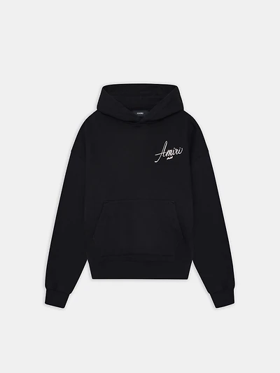 AMIRI HOTEL HOODIE - BLACK