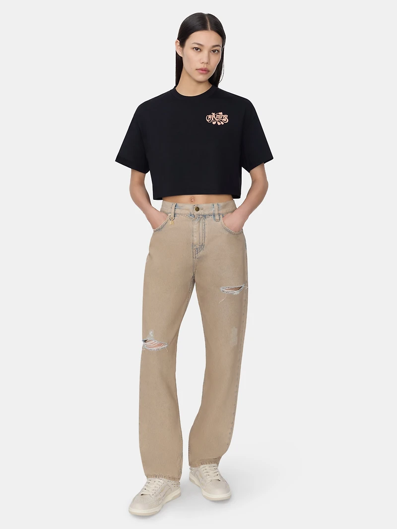 WOMEN - WOMEN'S STRAIGHT JEAN INDIGO DESERT