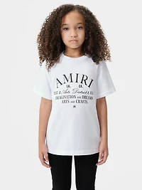 KIDS - KIDS' AMIRI ARTS DISTRICT TEE White