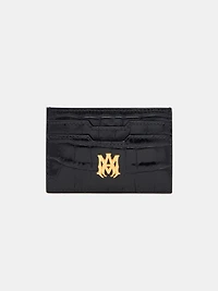 CROC EMBOSSED CARD HOLDER