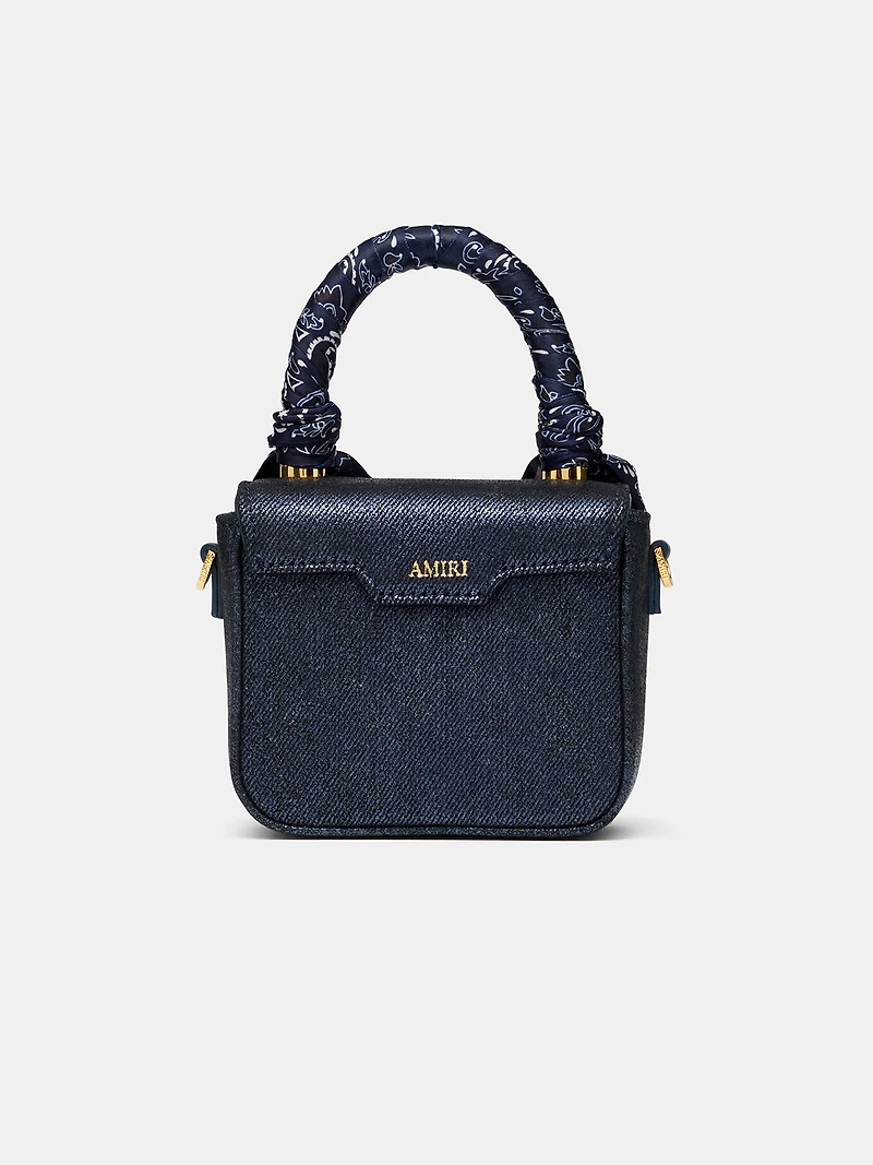 WOMEN - WOMEN'S DENIM MICRO MA BAG - WET SHIMMER