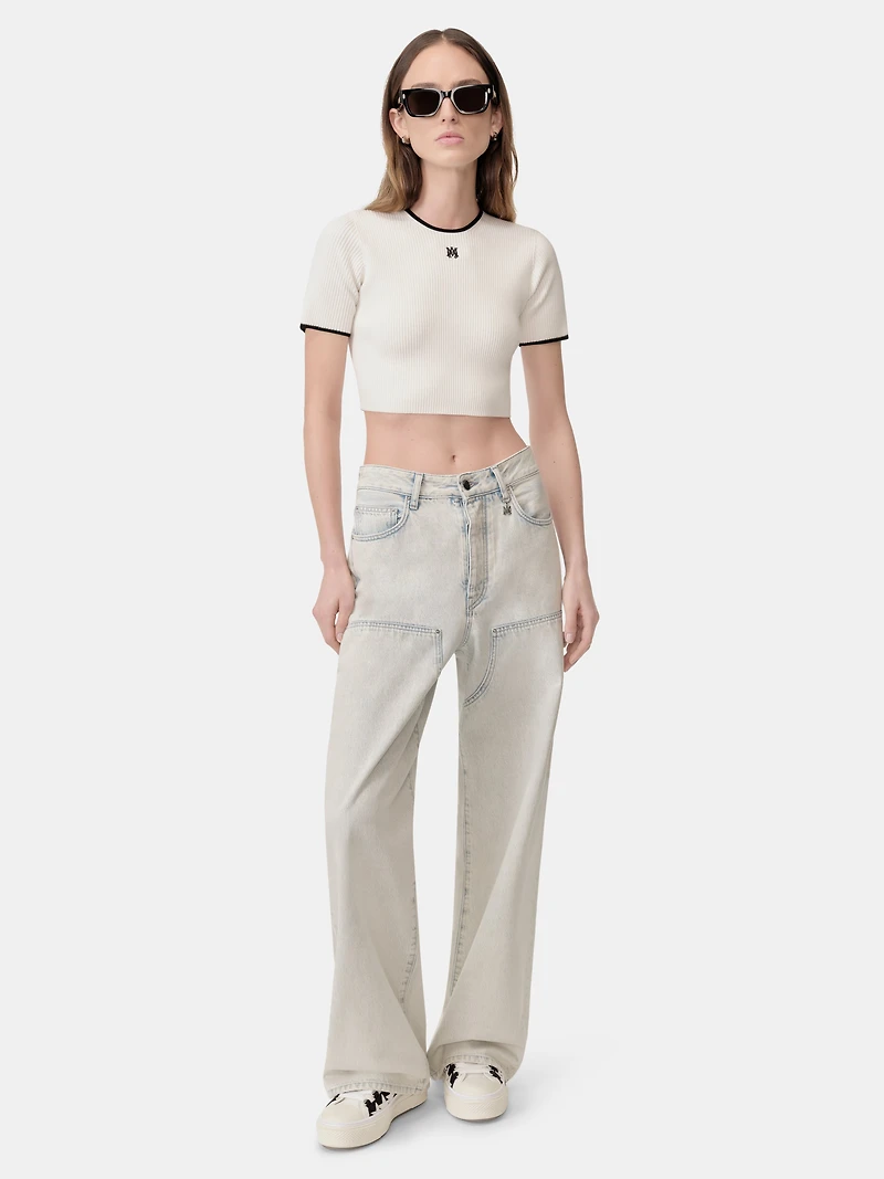 WOMEN - WOMEN'S MA BABY TEE Ivory