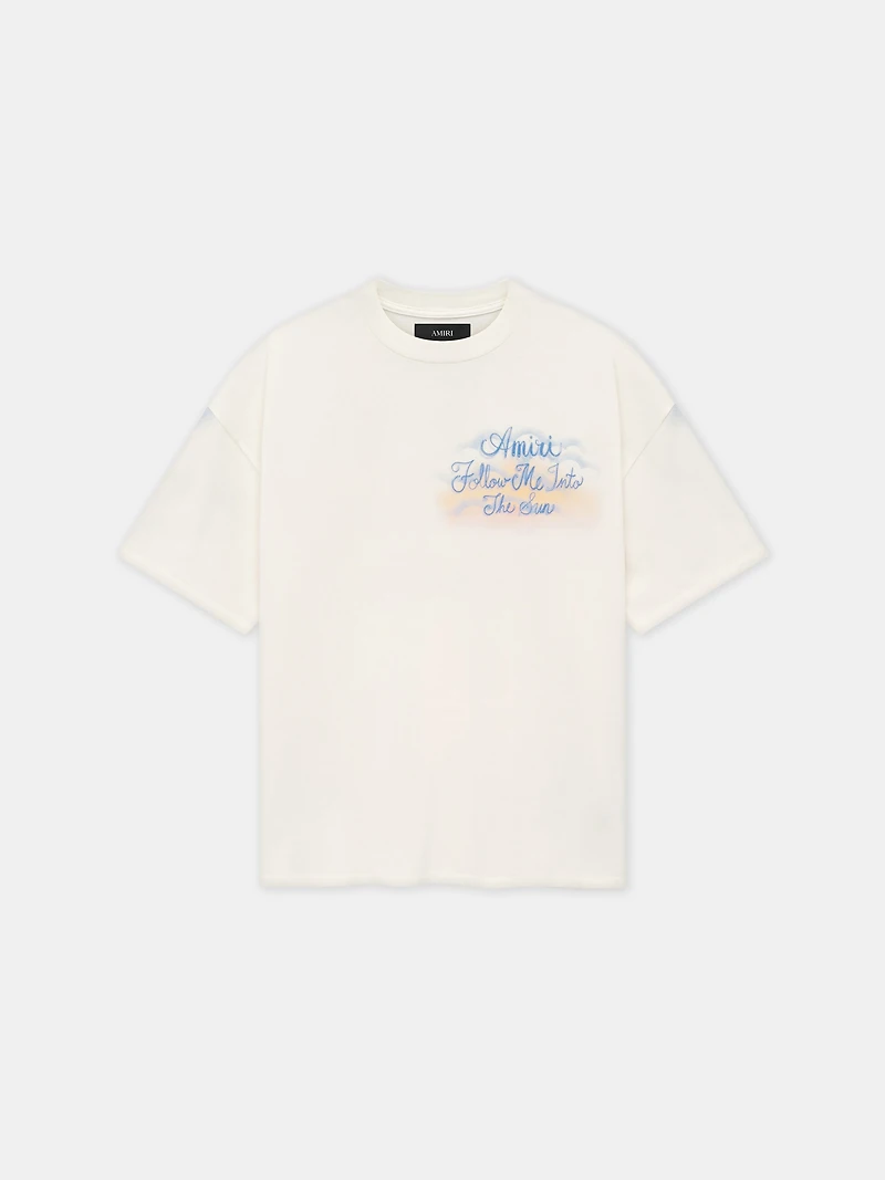 FOLLOW ME OVERSIZED TEE - Ivory