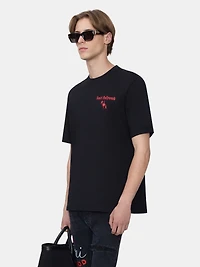 AMIRI HOLLYWOOD GOTHIC TEE - BLACK