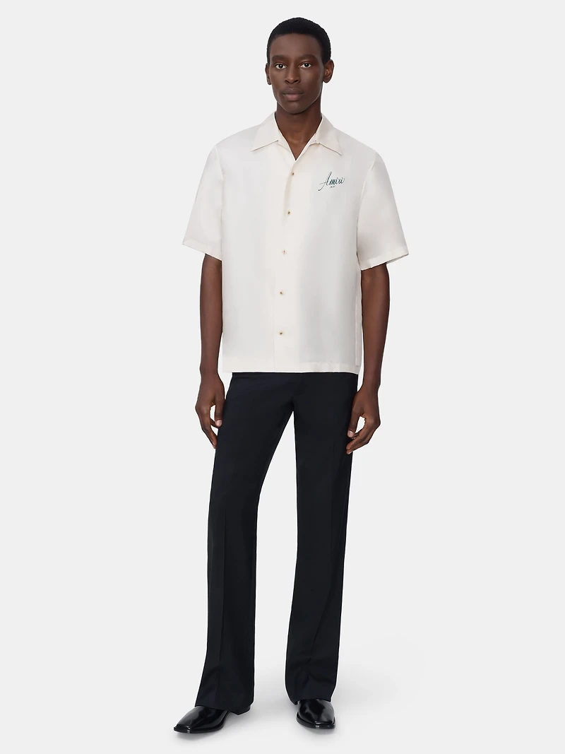 STRAIGHT CROPPED PANT