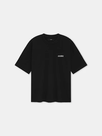 OVERSIZED SKATER TEE - BLACK