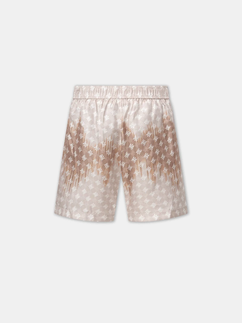 MA QUAD BLEACHED SHORT - Camel