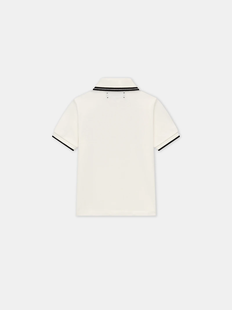 KIDS - KIDS' AMIRI TIGER POLO Ivory