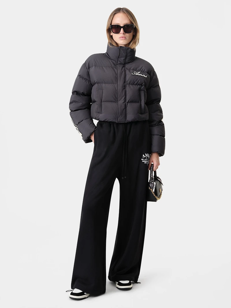 WOMEN - WOMEN'S BONES CROPPED DOWN JACKET Black