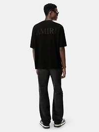 AMIRI CROCHET MESH TSHIRT