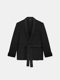 SMOKING JACKET - Black