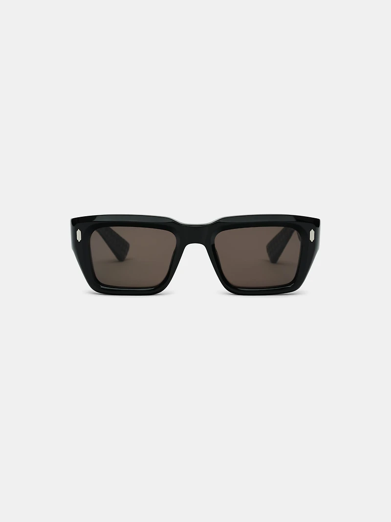 HOLLYWOOD SUNGLASSES - Black Silver